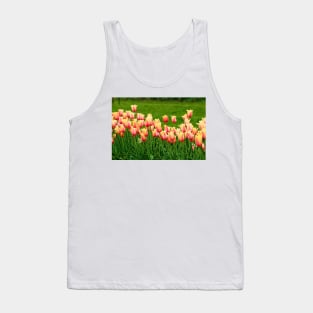 Orange yellow Tulips Tank Top